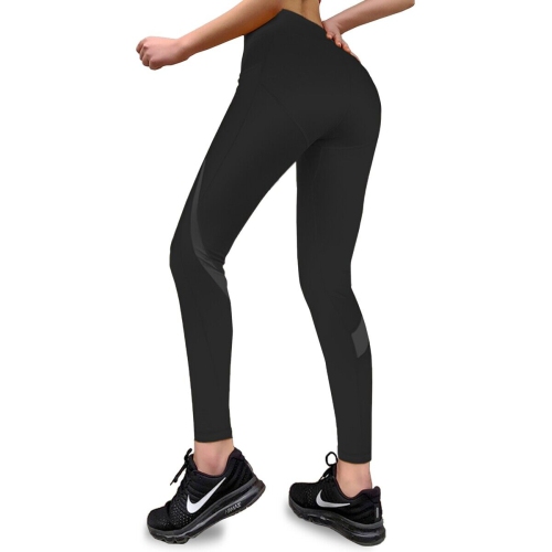 Women's High Waisted Compression Leggings Pants with Pocket for Yoga Running Gym