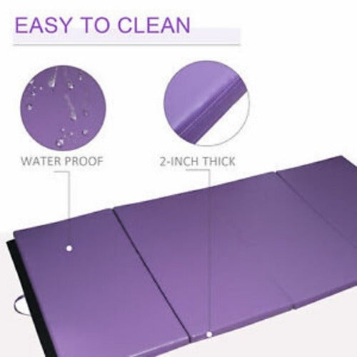 Folding Exercise Mat - 84x48 - Fitness Experience