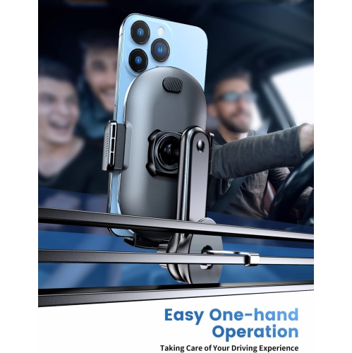 Car Phone Holder Mount, Car Vent Phone Mount with Swing Arm Air Vent Car Mount Cell Phone Holder Car for iPhone 12/ 13 Pro Max Samsung Galaxy 4.7' -