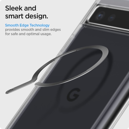 OneTap Ring Adapter for Mag Safe-Compatibility with EZ-Fit Kit [Add Mag Safe Compatibility to Non-Mag Safe Case ] - 1 Pack - Matt Black