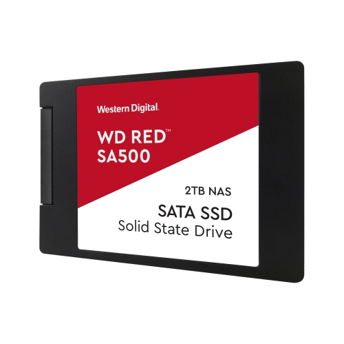 Western Digital WD Red SA500 2.5" 2TB SATA III 3D NAND Internal Solid State Drive WDS200T1R0A