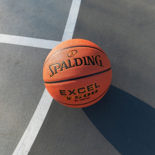 Spalding TF-500 EXCEL All-Surface Basketball - Indoor/Outdoor Composite Basketball