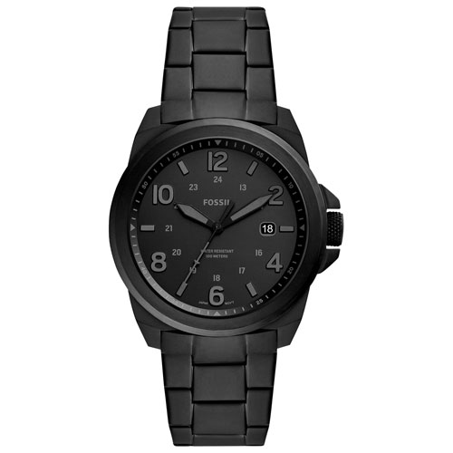Fossil Bronson 40mm Men's Fashion Watch - Black
