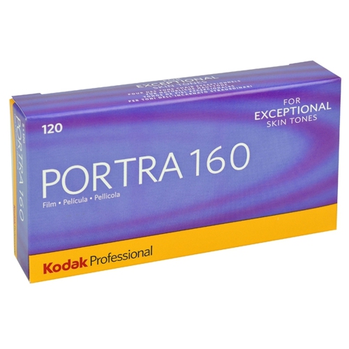 3x Kodak Portra 160 Color Negative Film ISO 160, Size 120, 5