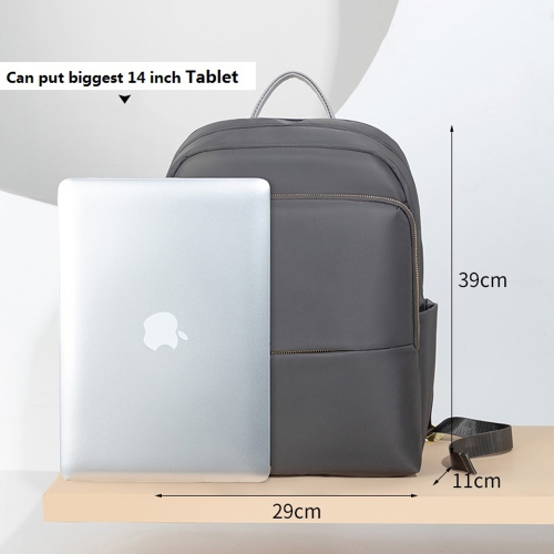 navor Backpack for Girls/Women Waterproof Daypack Casual Laptop Bag Convertible Business/Travel Backpack/Handbag -Gray Goose