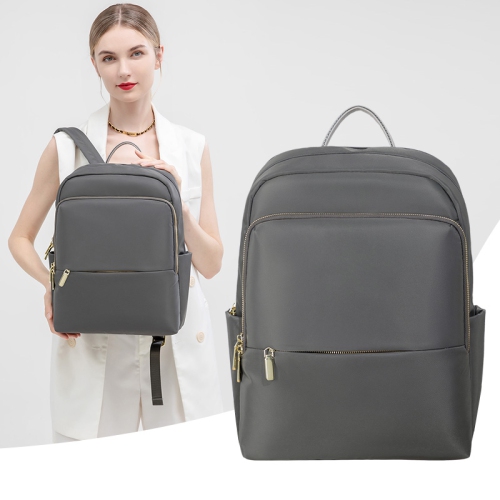 navor Backpack for Girls/Women Waterproof Daypack Casual Laptop Bag Convertible Business/Travel Backpack/Handbag -Gray Goose