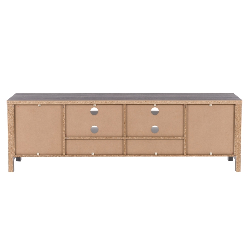 CorLiving THW-720-B Hollywood Dark Grey TV Cabinet, for TVs up to 85"