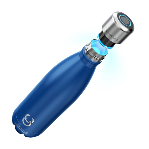 CrazyCap 2.0 UV Water Purifier & SelfCleaning Stainless Steel