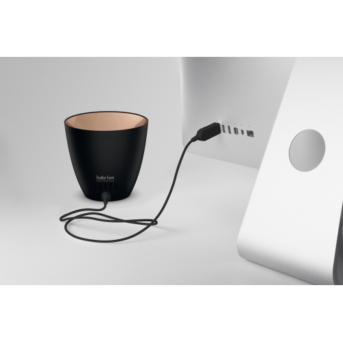 Stadler Form ZOE - THE GLOWING AROMA DIFFUSER Black