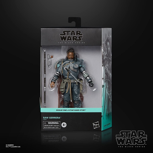 Star Wars The Black Series 6 Inch Action Figure Box Art Deluxe - Saw Gerrera