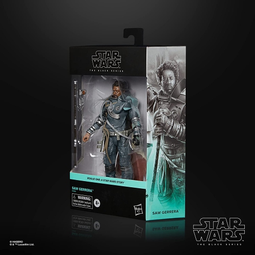 Star Wars The Black Series 6 Inch Action Figure Box Art Deluxe - Saw Gerrera