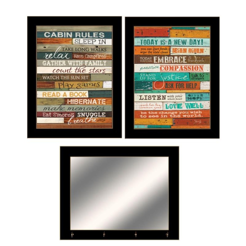 Family Recipe collection By Pam Britton Printed Wall Art Wood Multi-Color 