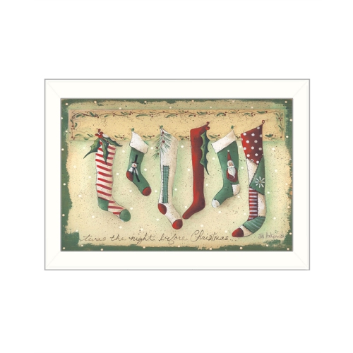 Stockings were hung by Jill Ankrom Print Wall Art Wood Multi-Color ...