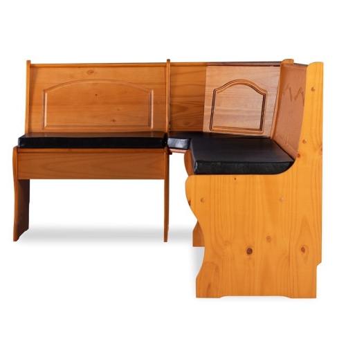 Ensemble de coussins en tissu et en PVC brun foncé Riverbay Furniture