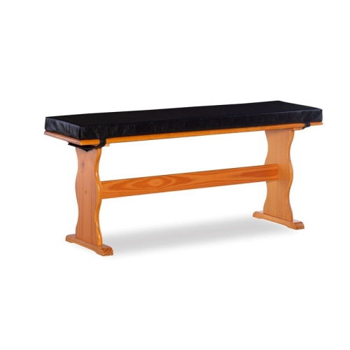 Ensemble de coussins en tissu et en PVC brun foncé Riverbay Furniture