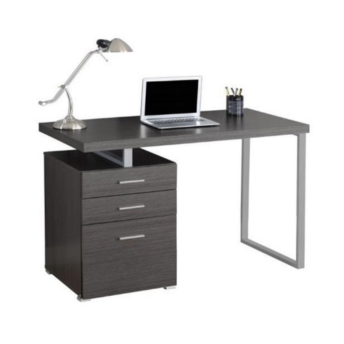 ATLIN DESIGNS  48" Adjustable Home Office Desk In In Gray