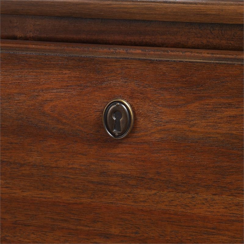 Cambridge Brown Wood 3-Drawer Dresser