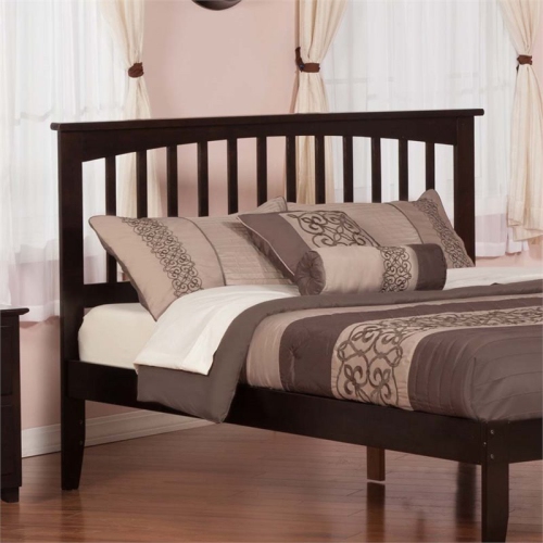 Leo & Lacey King Spindle Headboard in Espresso