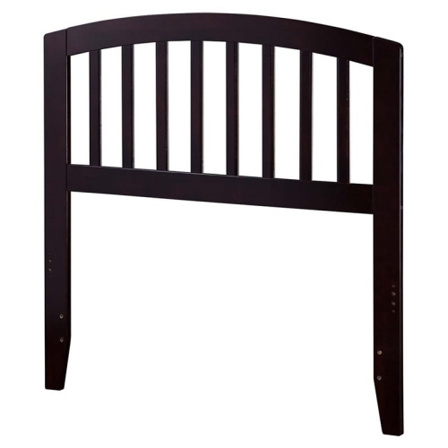 Leo & Lacey Twin Spindle Headboard in Espresso