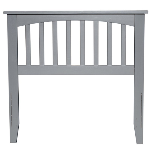 Leo & Lacey Twin Slat Headboard in Gray