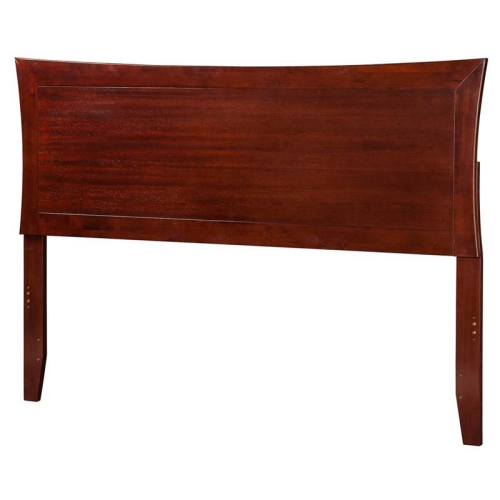 Leo & Lacey Full Panel Headboard in Walnut