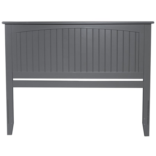 Leo & Lacey Queen Panel Headboard in Atlantic Gray