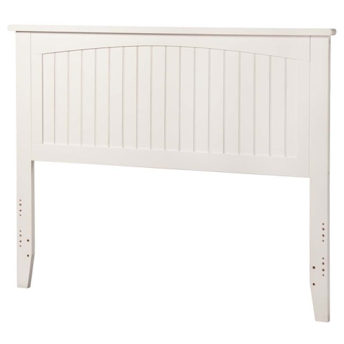 Leo & Lacey Full Panel Headboard in White