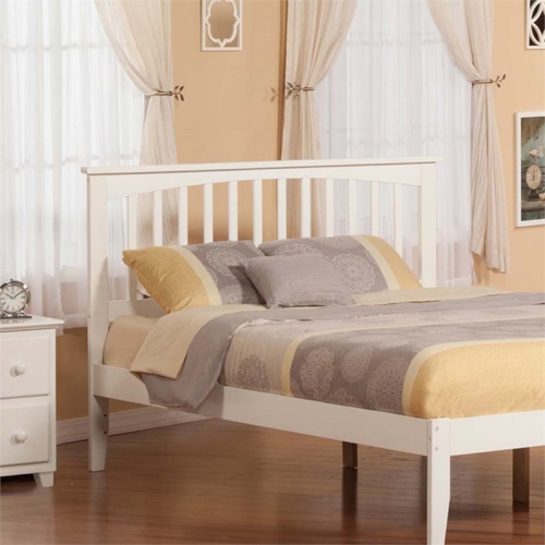 Leo & Lacey Queen Spindle Headboard in White