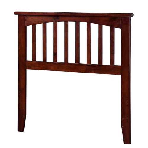 Leo & Lacey Twin Spindle Headboard in Walnut