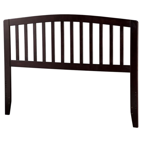Leo & Lacey Queen Spindle Headboard in Espresso