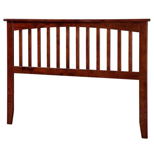 Leo & Lacey Full Spindle Headboard in Walnut