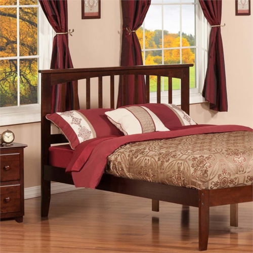 Leo & Lacey Full Spindle Headboard in Walnut
