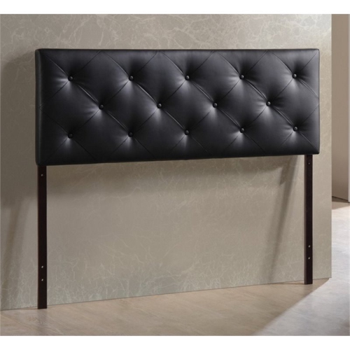 Atlin Designs Upholstered Queen Faux Leather Headboard