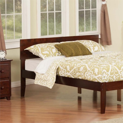 Leo & Lacey Full Panel Headboard in Walnut