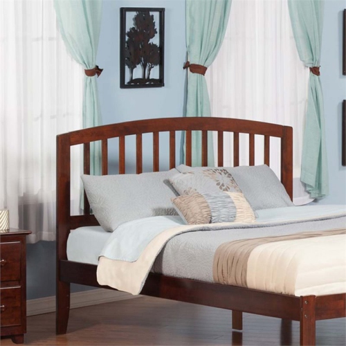 Leo & Lacey King Spindle Headboard in Walnut