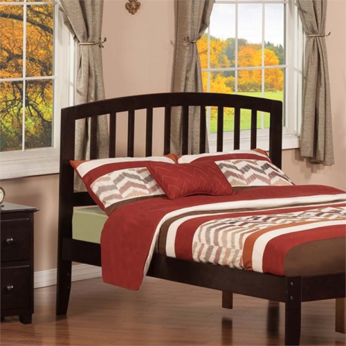 Leo & Lacey Full Spindle Headboard in Espresso