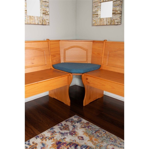 Ensemble de coussins en Nook transitionnels en tissu Riverbay Furniture, bleu rétro