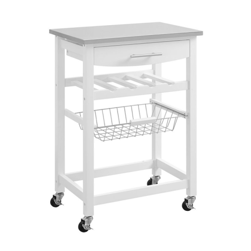 RIVERBAY FURNITURE  Kitchen Cart In In White