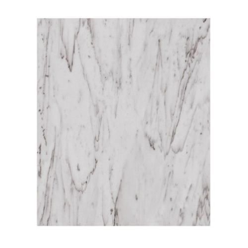 Riverbay Furniture 5 Piece Tray Table Set in White and Black