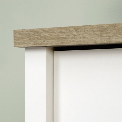 2 Piece Bedroom Set with Dresser and Chest in Soft White