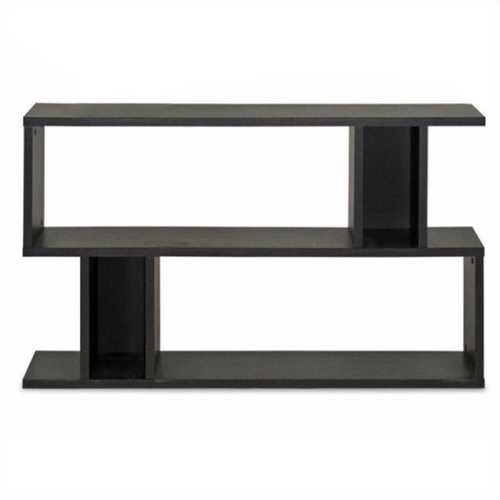 Atlin Designs 2 Shelf Bookcase in Espresso