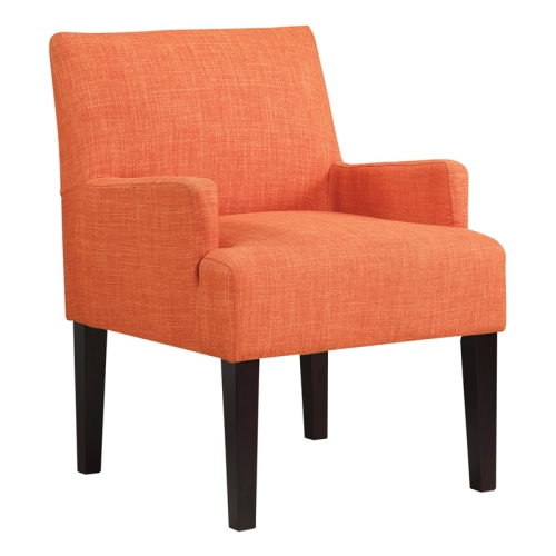 Main Street Guest Chair in Tangerine Orange Fabric