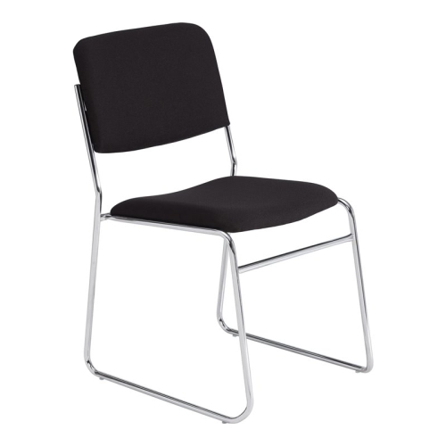 NATIONAL PUBLIC  Nps 8600 Series 33" Modern Fabric Padded Signature Stack Chair In Ebony In Black I use this chair for my work area, but it is also great as an event chair because they are easily stackable