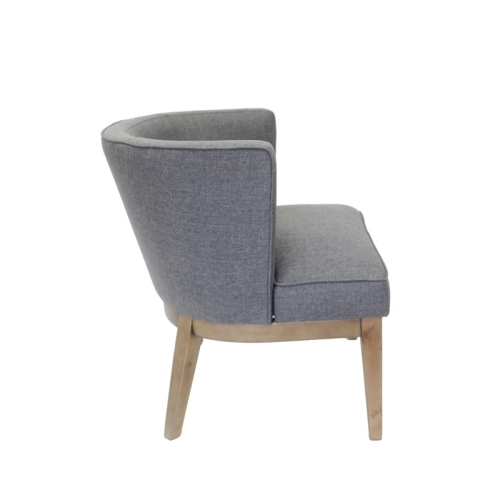 Scranton & Co Accent Chair in Slate Grey