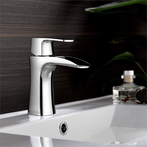 Vinnova Alessandra Single Lever Vessel Bathroom Faucet in Chrome
