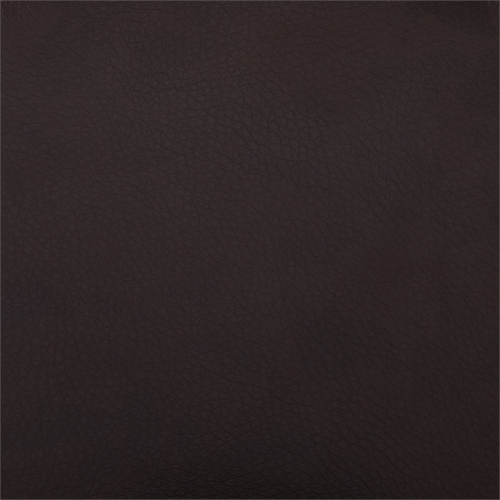 Riverbay Furniture Upholstered Faux Leather Storage Ottoman in Brown