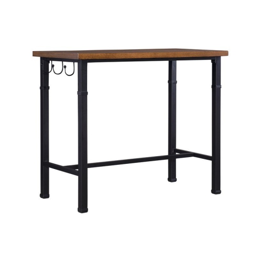 Riverbay Furniture 3 Piece Pub Set in Black