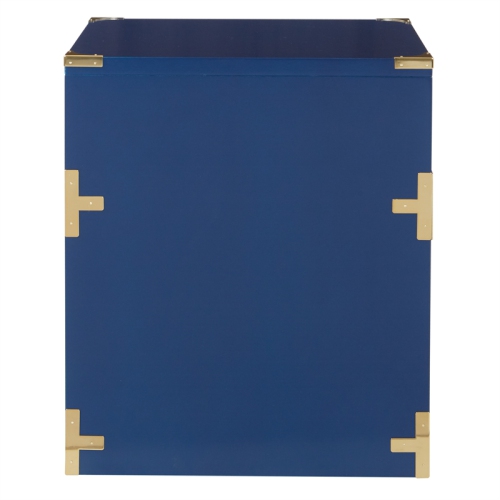 Wellington 2 Drawer File Cabinet in Lapis Blue Fully Assembled