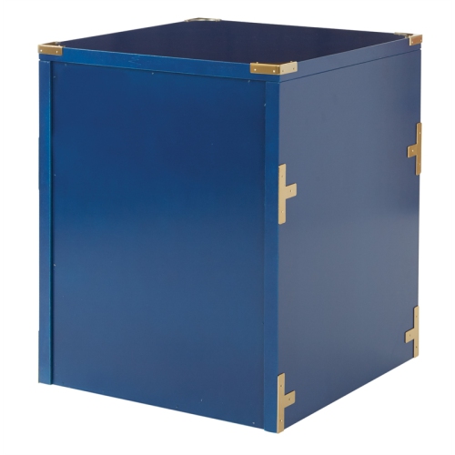 Wellington 2 Drawer File Cabinet in Lapis Blue Fully Assembled