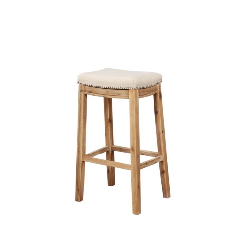 Riverbay Furniture Bar Stool in Rustic Brown